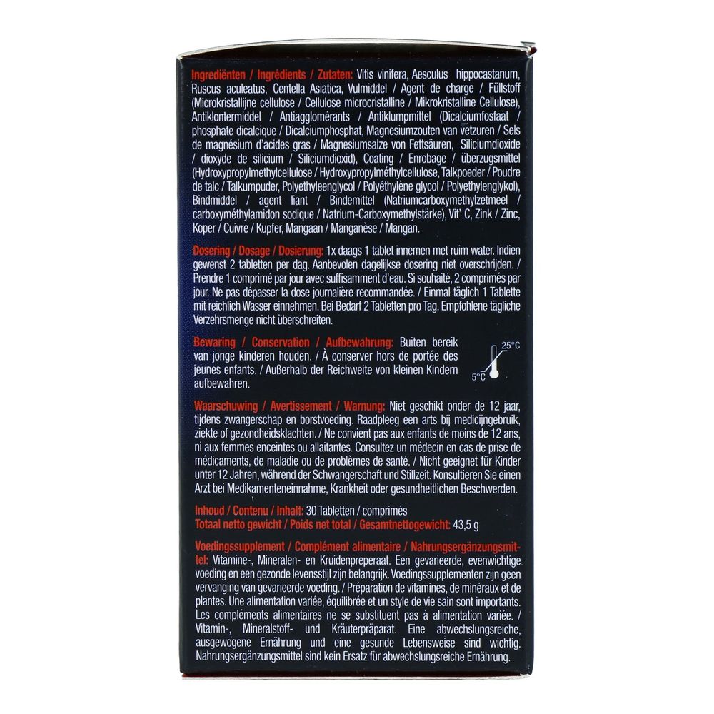 Lucovitaal Benen & Aderen complex 30 tabletten