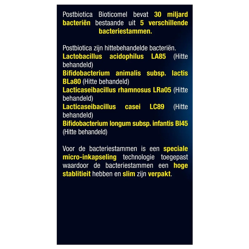 Lucovitaal Puur post biotica 30 capsules