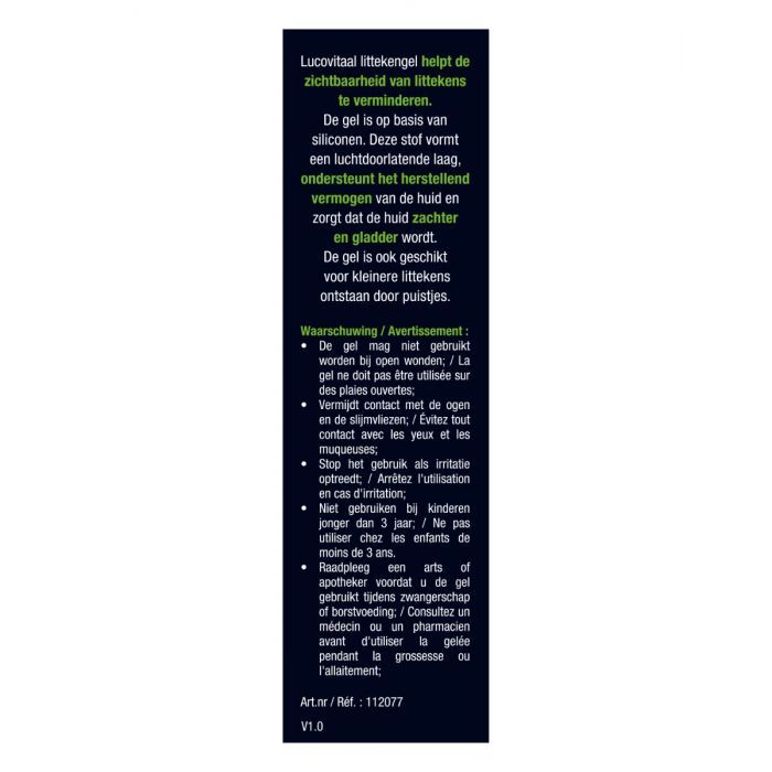 Lucovitaal littekengel 20 ml
