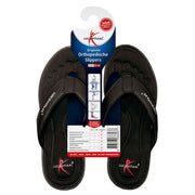 Lucovitaal Orthopedische slipper 45-46 zwart 1 paar