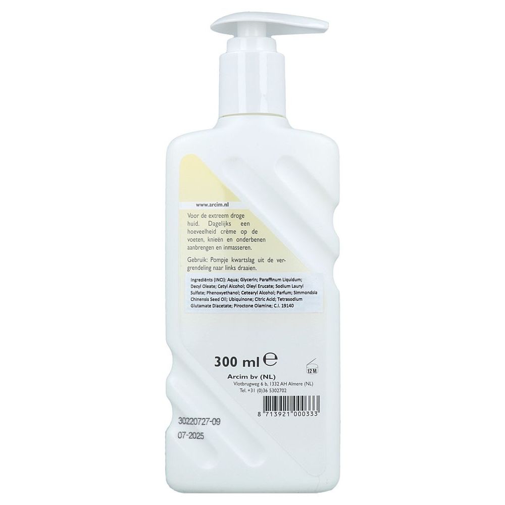 Arcim Voet-Beencrème Pot 300 ml