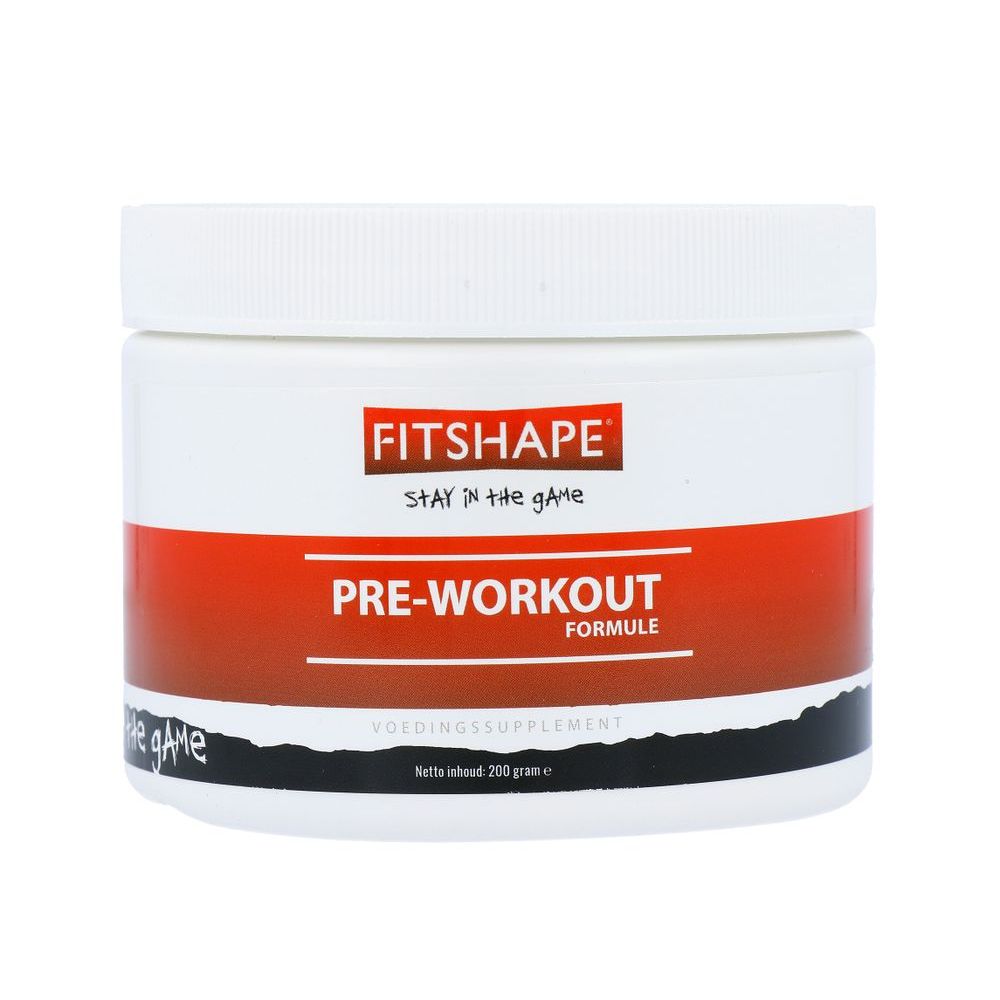 Fitshape Pre-Workout Formule 200 gram
