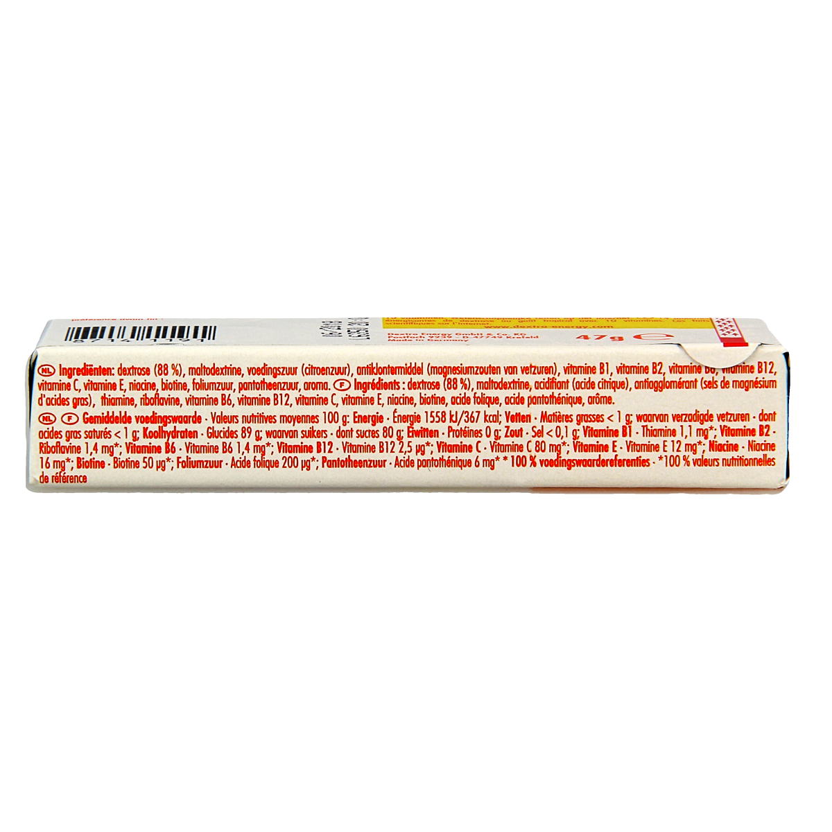 Dextro Multivitamine tabletten 47 gram 1 Rol