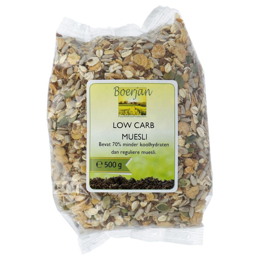 Boerjan Low Carb Muesli 500 gr