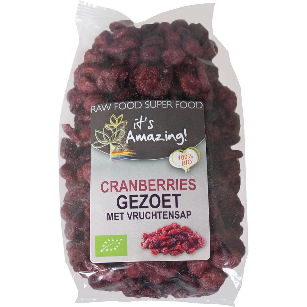 It's Amazing Cranberry Gezoet Met Appelsap 500 gr