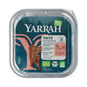 Yarrah BIO Dog Paté with Salmon & Seaweed 150g 150 gram