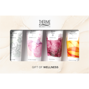 Therme Gift Set Favorites Shower Satin Zen White Lotus, Mindful Blossom, Orange Happiness, Showergel Mystic Rose 1 st