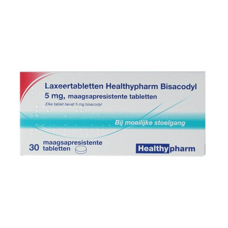 Healthypharm Laxeer bisacodyl 5mg 30 tabletten