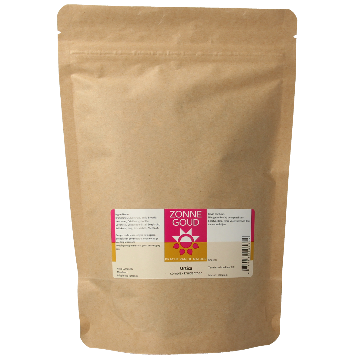 Zonnegoud Urtica complex thee 100 gram