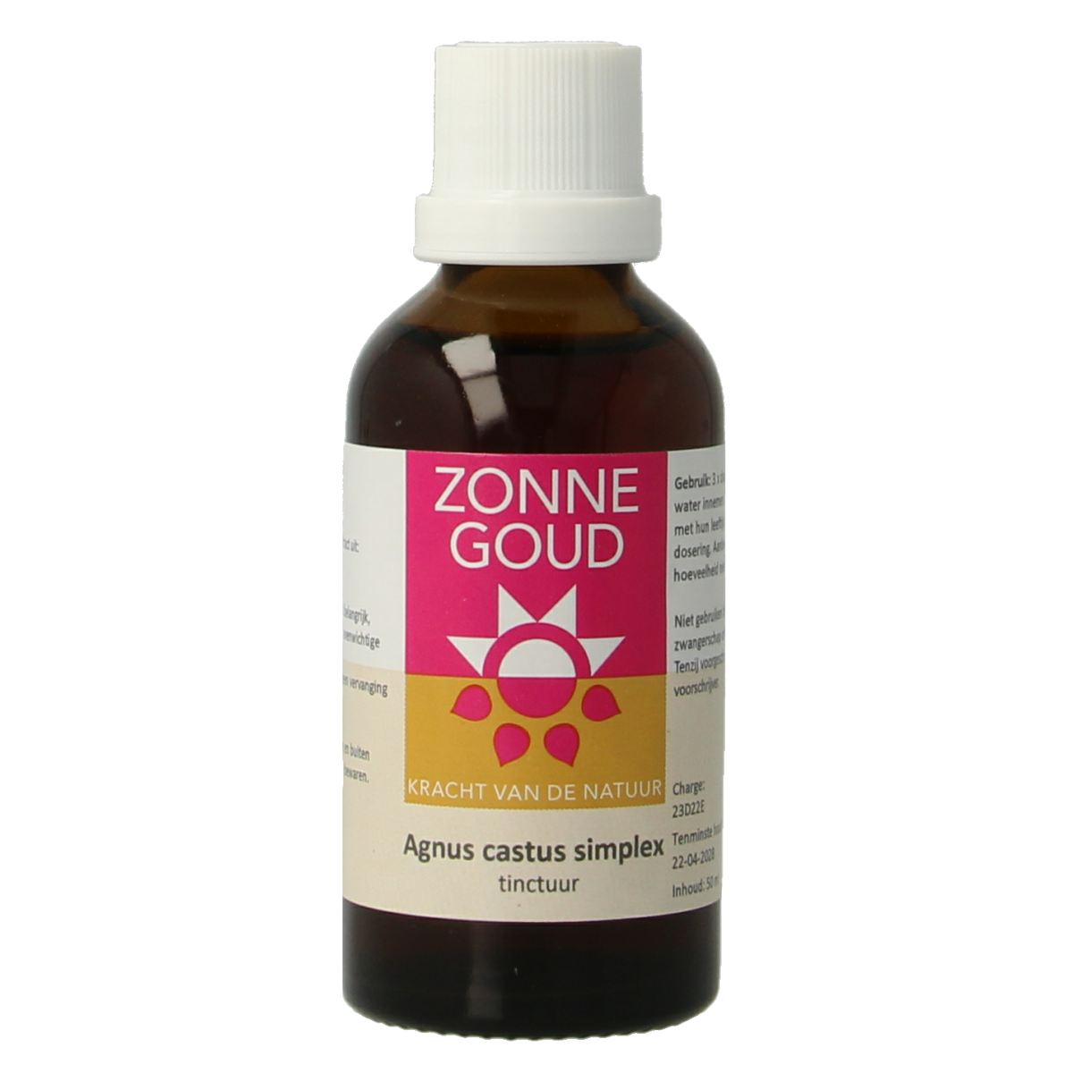 Zonnegoud Agnus castus simplex 50 ml