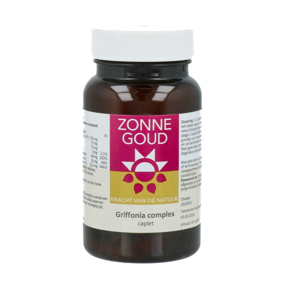 Zonnegoud Griffonia Complex Capsules 60 capsules