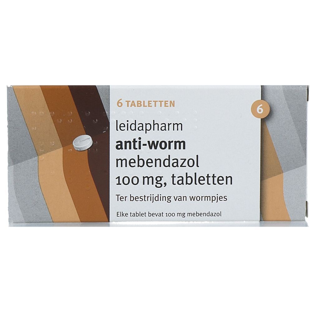 Leidapharm Anti-Worm Tabletten 6 tabletten