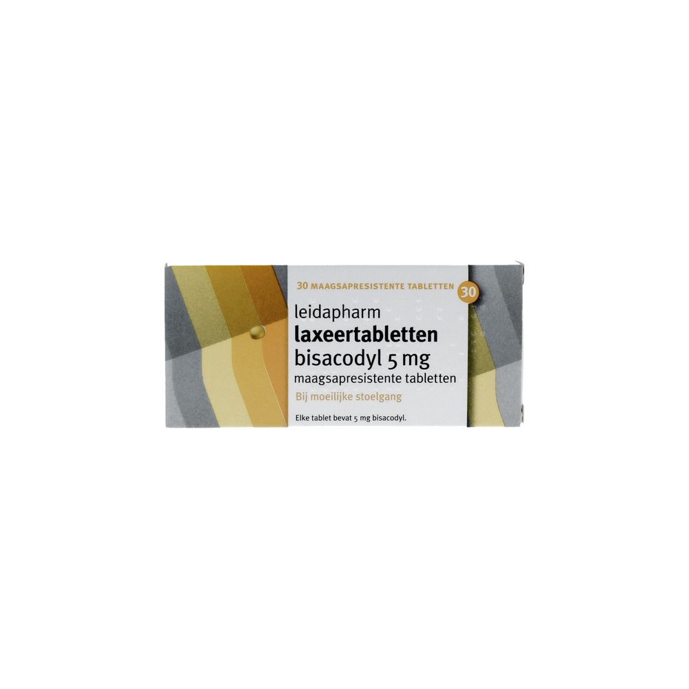 Leidapharm Laxeertabletten Bisacodyl 5mg 30 st
