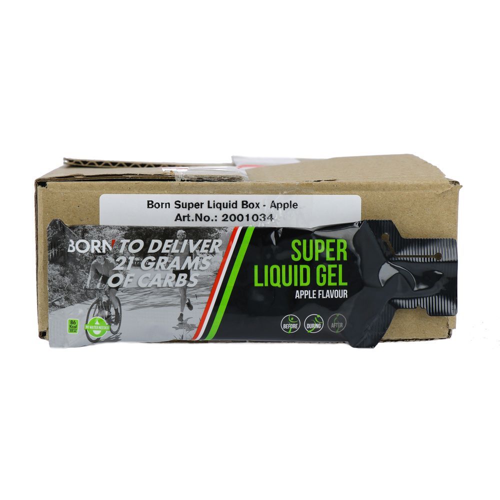 Born Drinkgel Super Liquid Apple 12 st - Born Sportscare