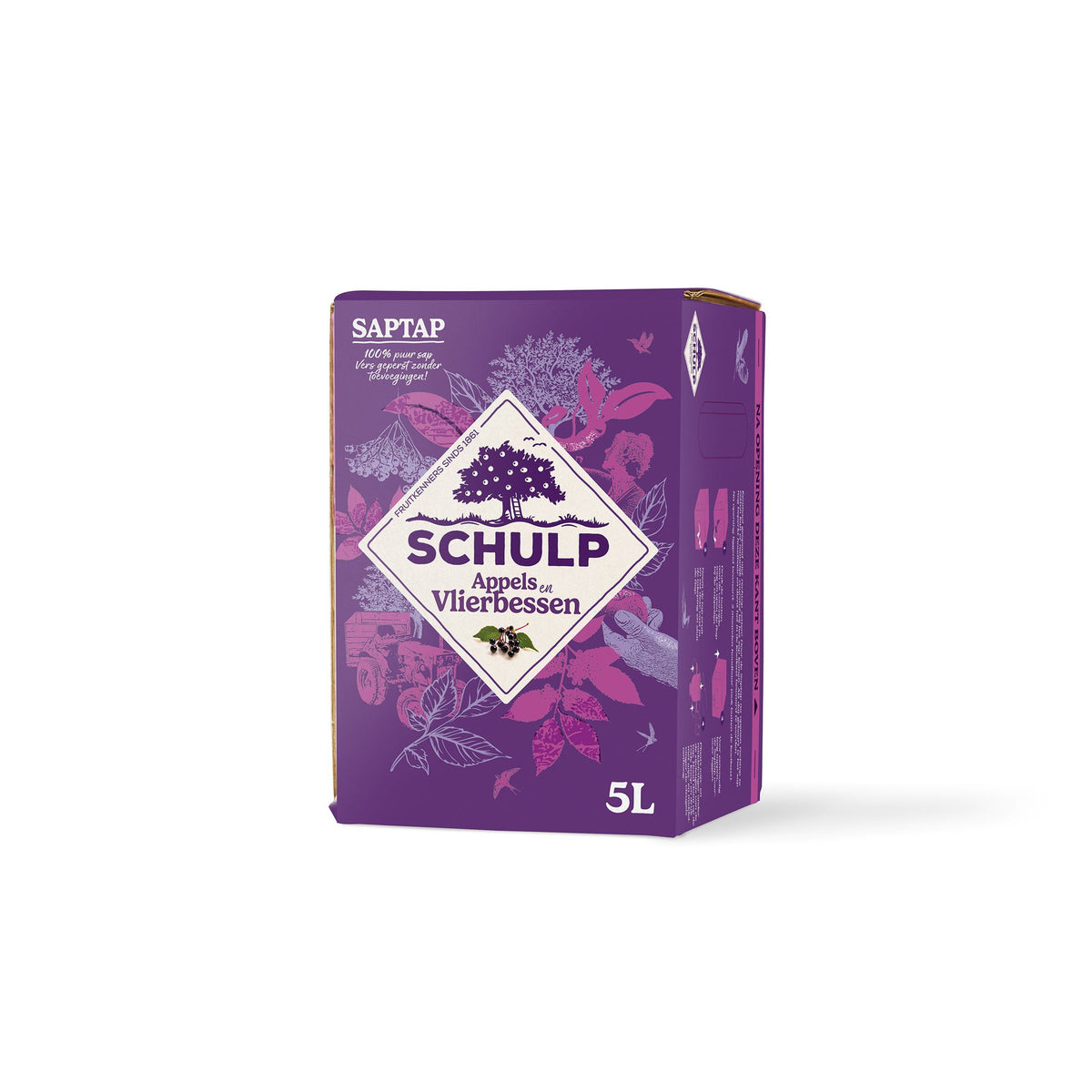 Schulp Appel-vlierbes saptap 5 liter