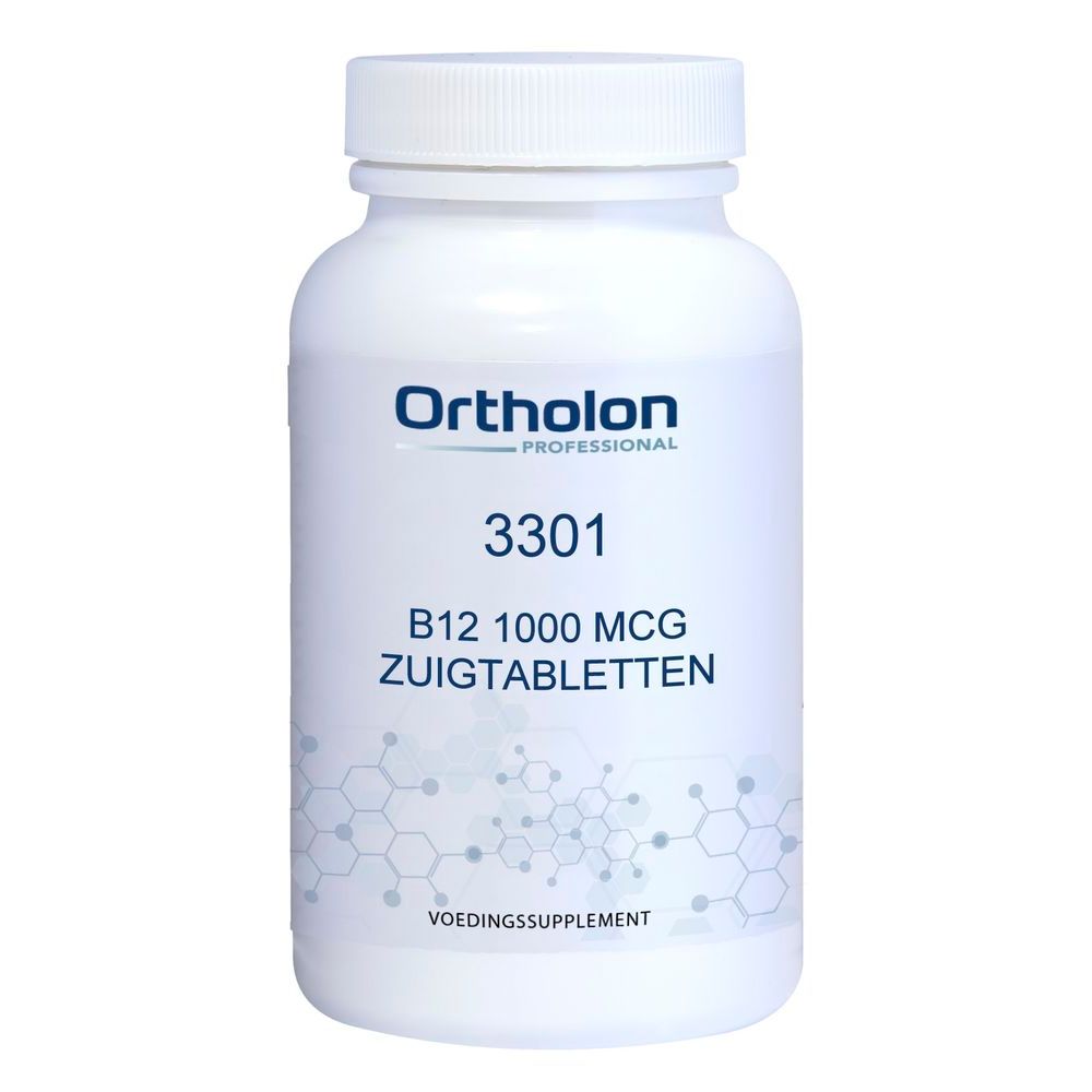 Ortholon Professional 3301 B12 1000mcg Zuigtabletten 60 tb