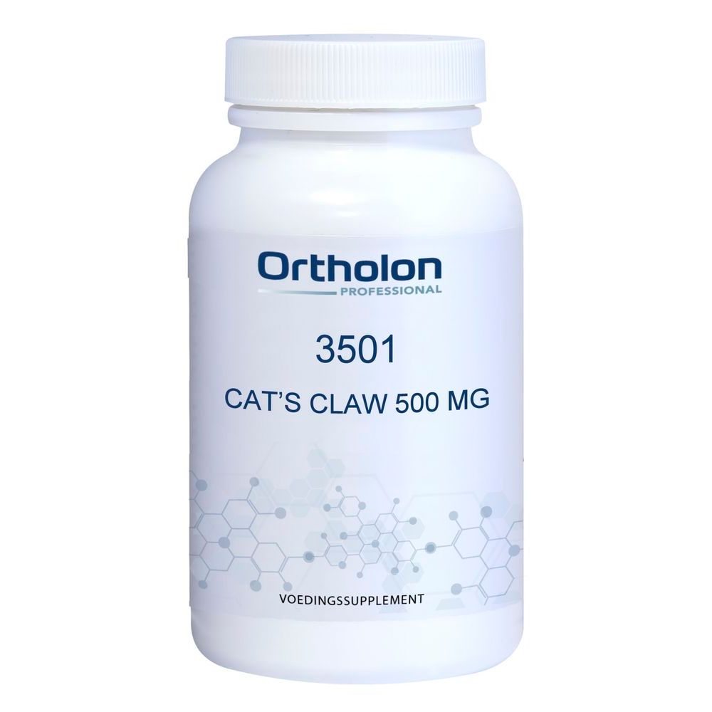Ortholon Professional 3501 Cats Claw 500mg Capsules 90 vcp