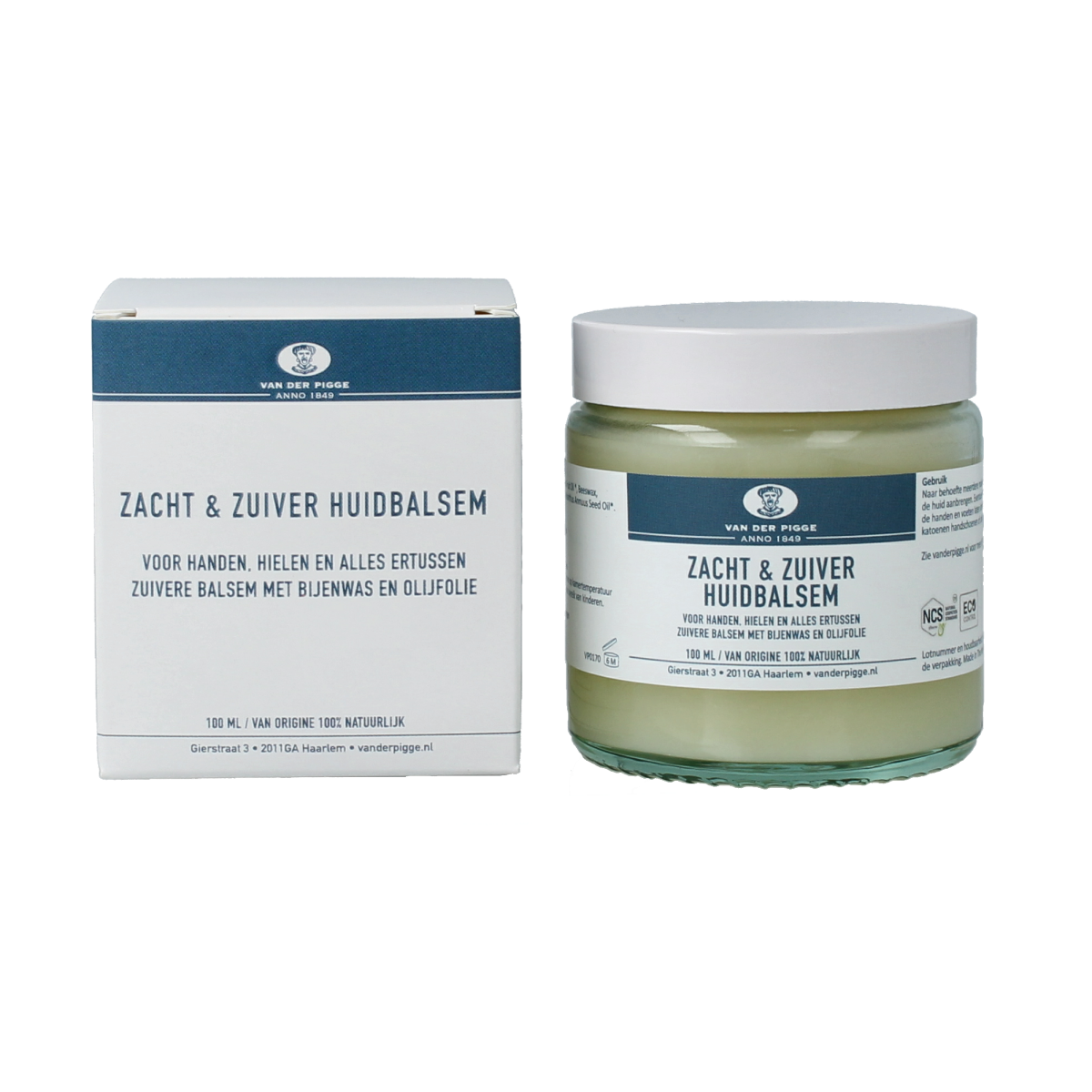 Van der Pigge Zacht & zuiver huidbalsem 100 ml