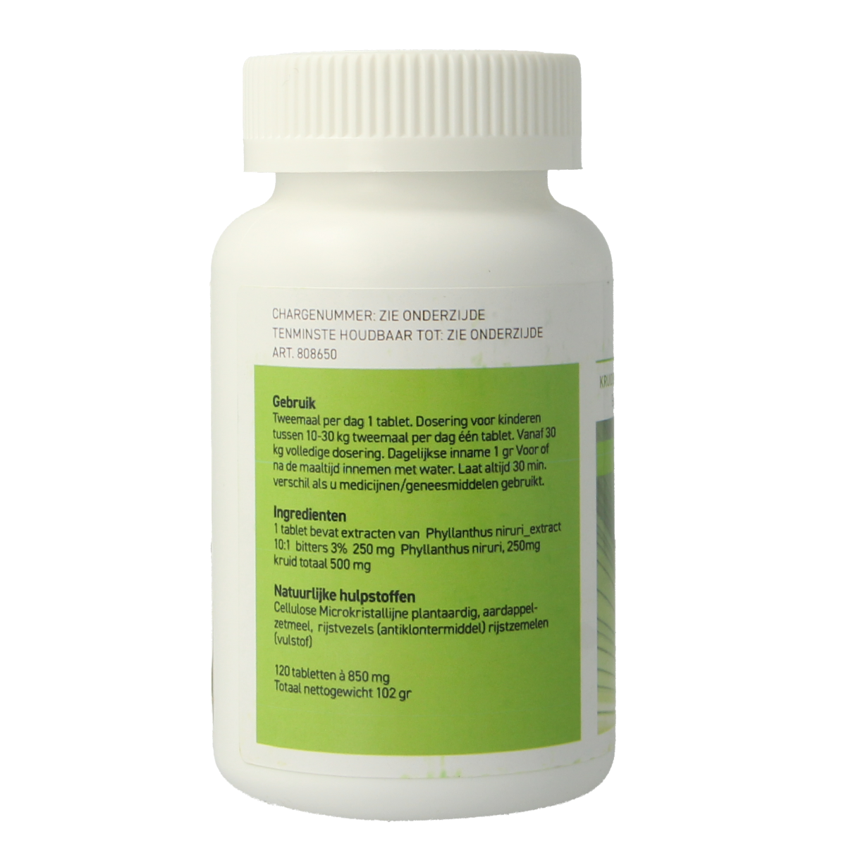 AyurVeda Health Phyllanthus niruri 120 tabletten