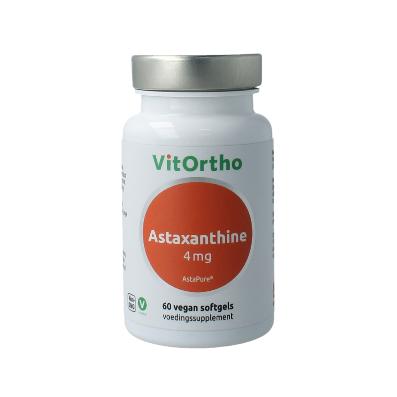 Vitortho Astaxanthine 4mg astapure 60 softgels