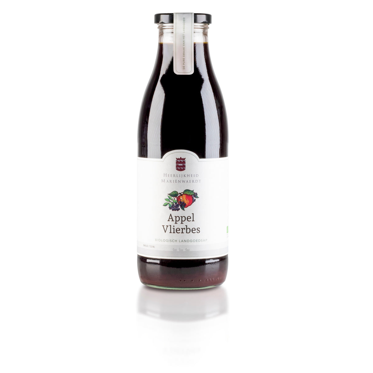Marienwaerdt Appel vlierbessensap 750 ml