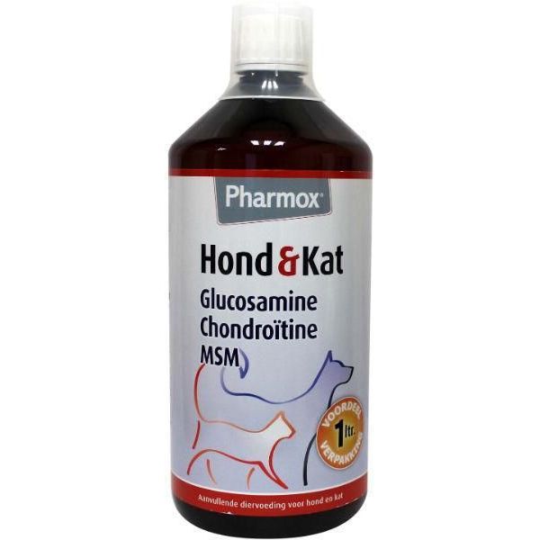 Pharmox Glucosamine Hond & Kat 1000 ml