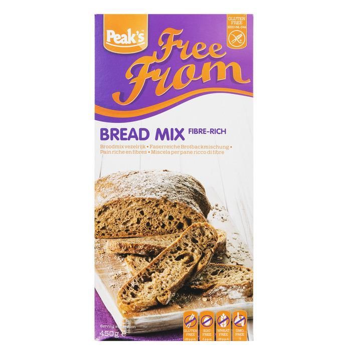 Peaks Free From Broodmix Vezelrijk 450 gr