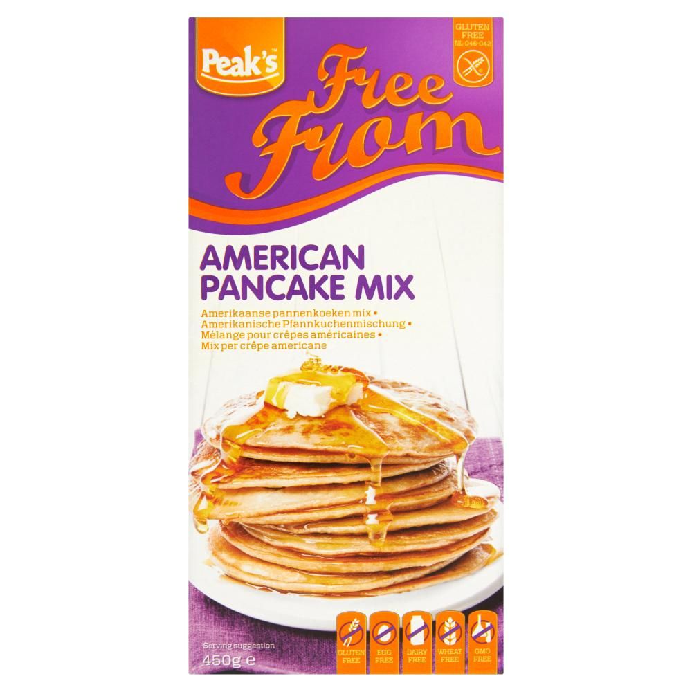 Peaks Free From American Pancake Mix 450 gr