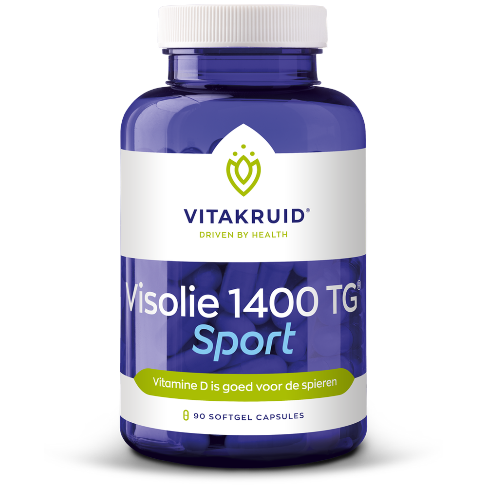 Vitakruid Visolie 1400 TG sport 90 softgels