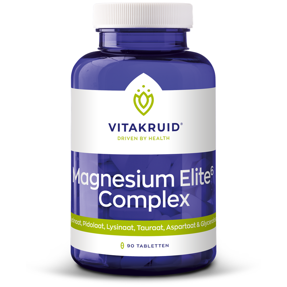 Vitakruid Magnesium Elite6 complex 90 tabletten
