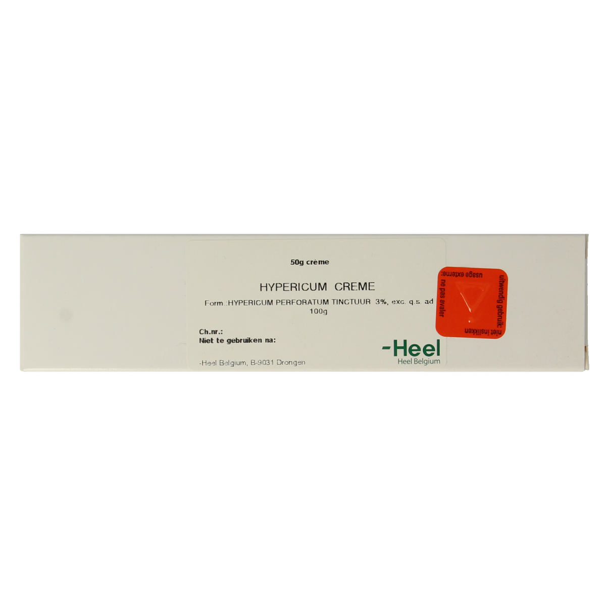 Homeoden Heel Hypericum zalf/creme 50 gram