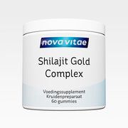 Nova Vitae Shilajit gold complex 60 gummies
