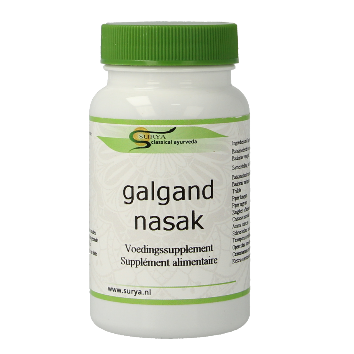 Surya Galgand nasak 60 tabletten