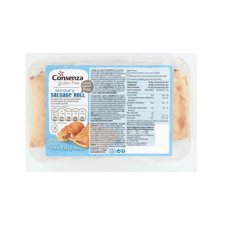 Consenza Saucijzenbroodjes 180 gr