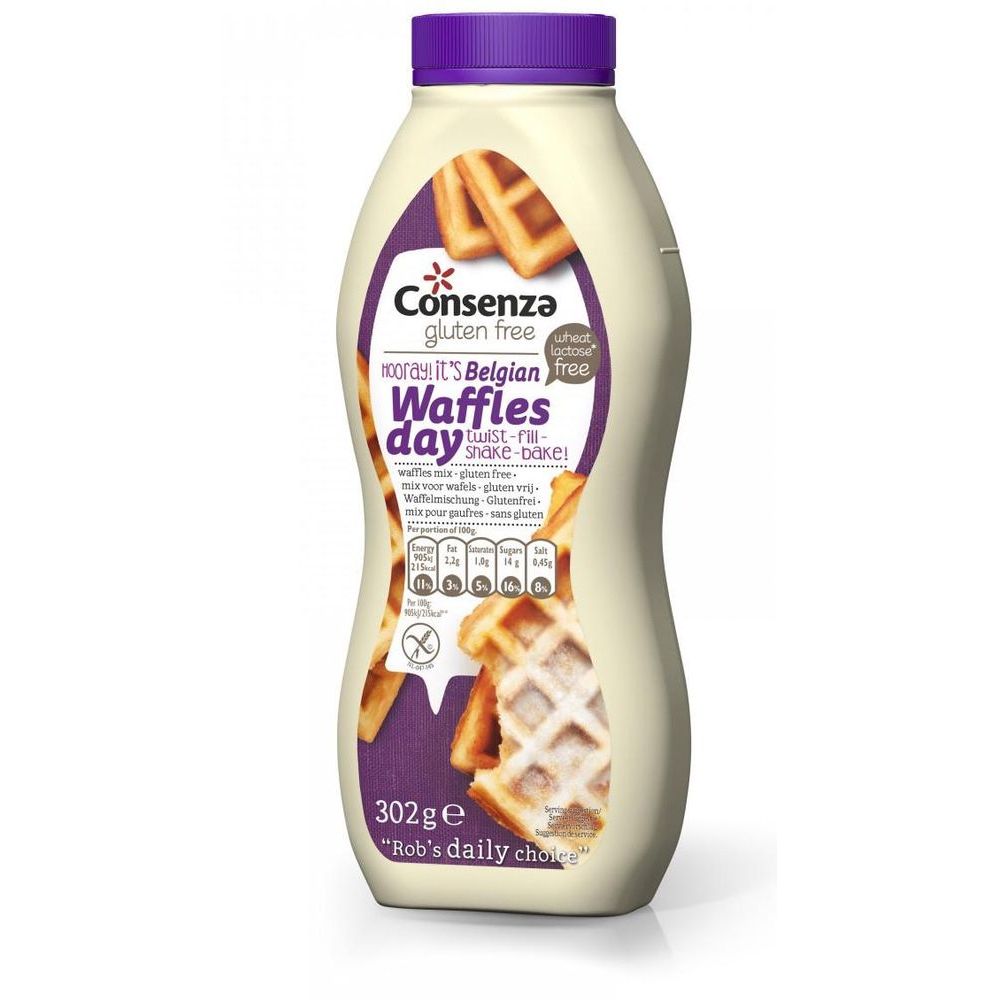 Consenza Mix voor Wafels 302 gr