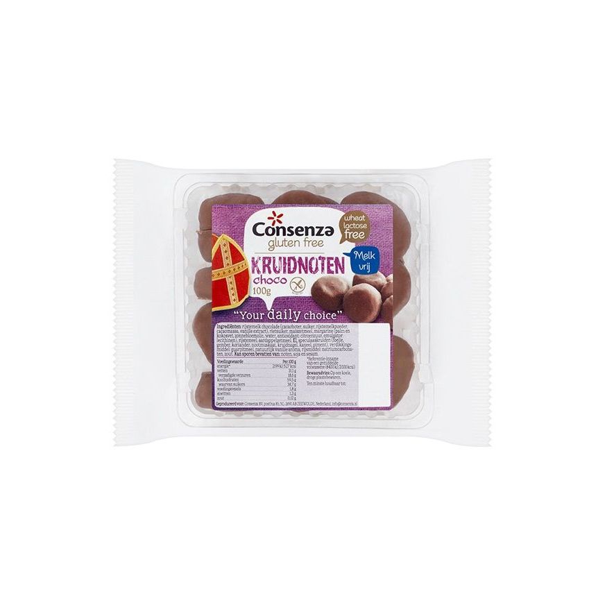 Consenza Kruidnoten Choco 100 gr