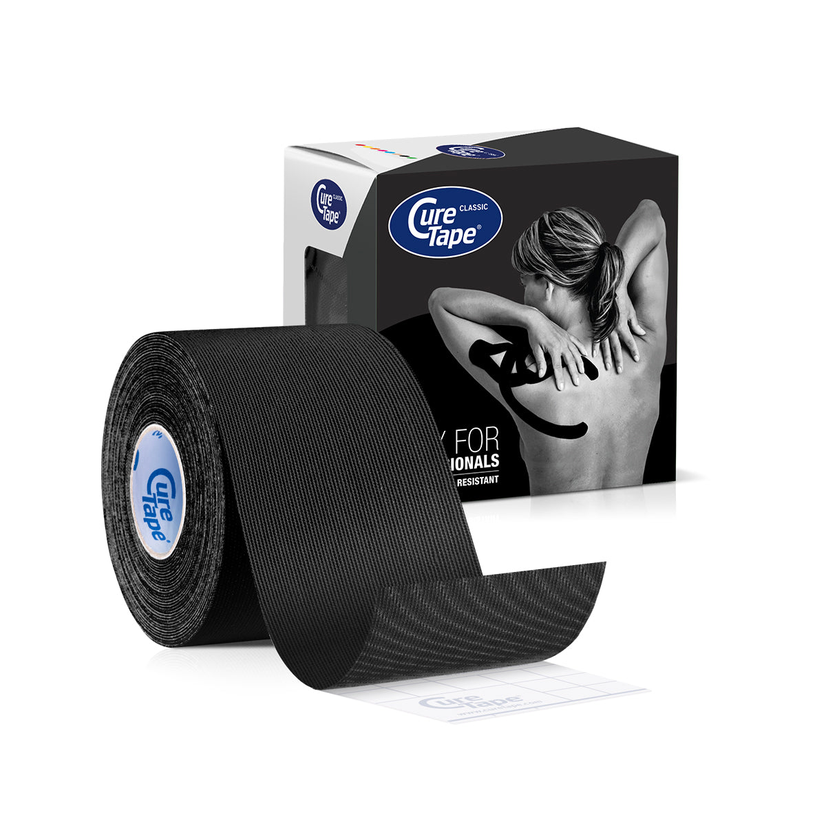 Curetape Zwart 5cm x 5m