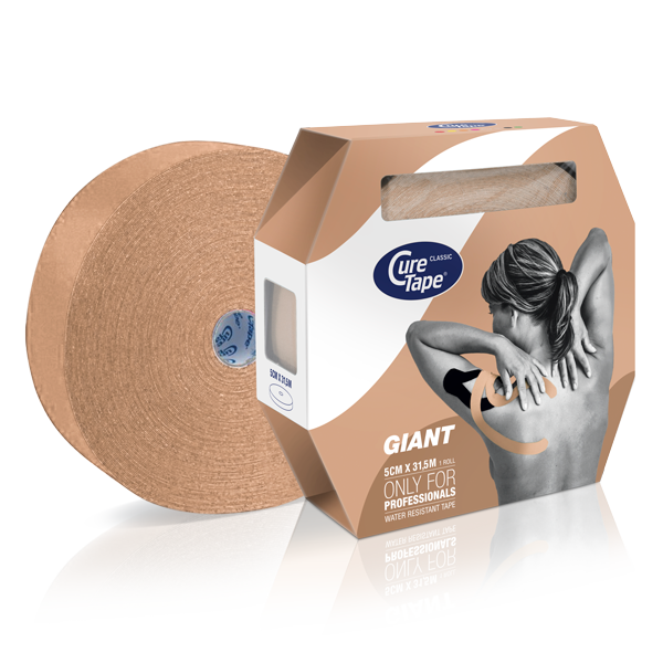 Curetape Kinesiotape giant beige 31.5m x 5cm
