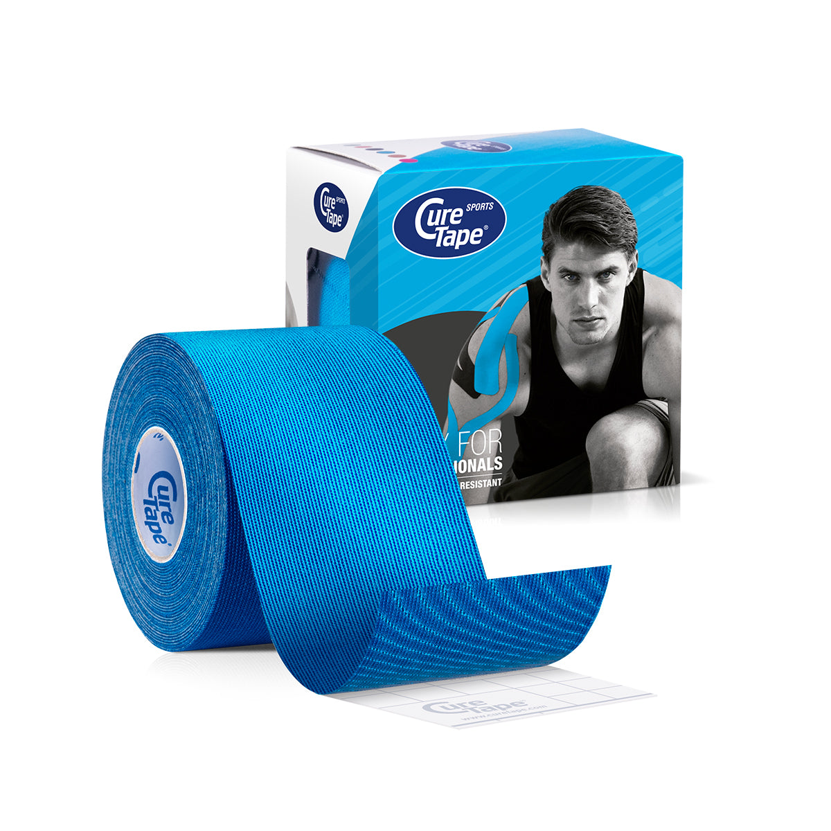 Curetape Sports blauw 5cm x 5m