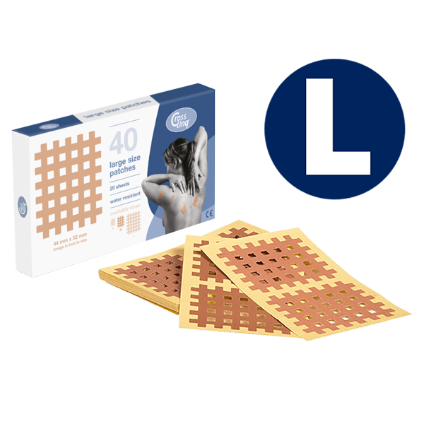Curetape Crosslinq maat L 40 stuks