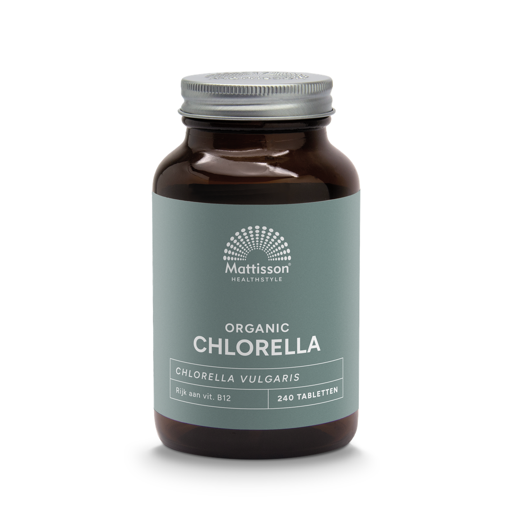 Mattisson Biologische Chlorella 500 mg 240 tabletten