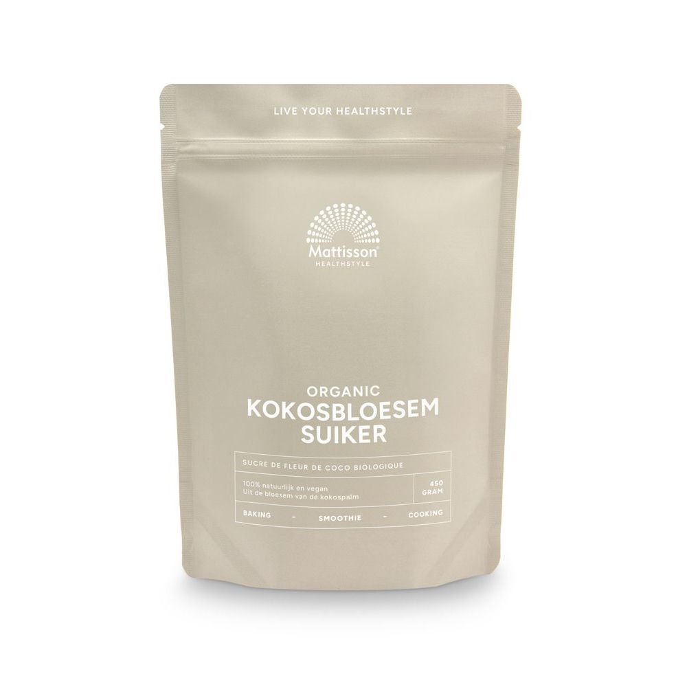 Mattisson Biologische Kokosbloesem Suiker 450 gram