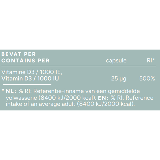 Mattisson Vitamine D3 25 mcg 300 tabletten