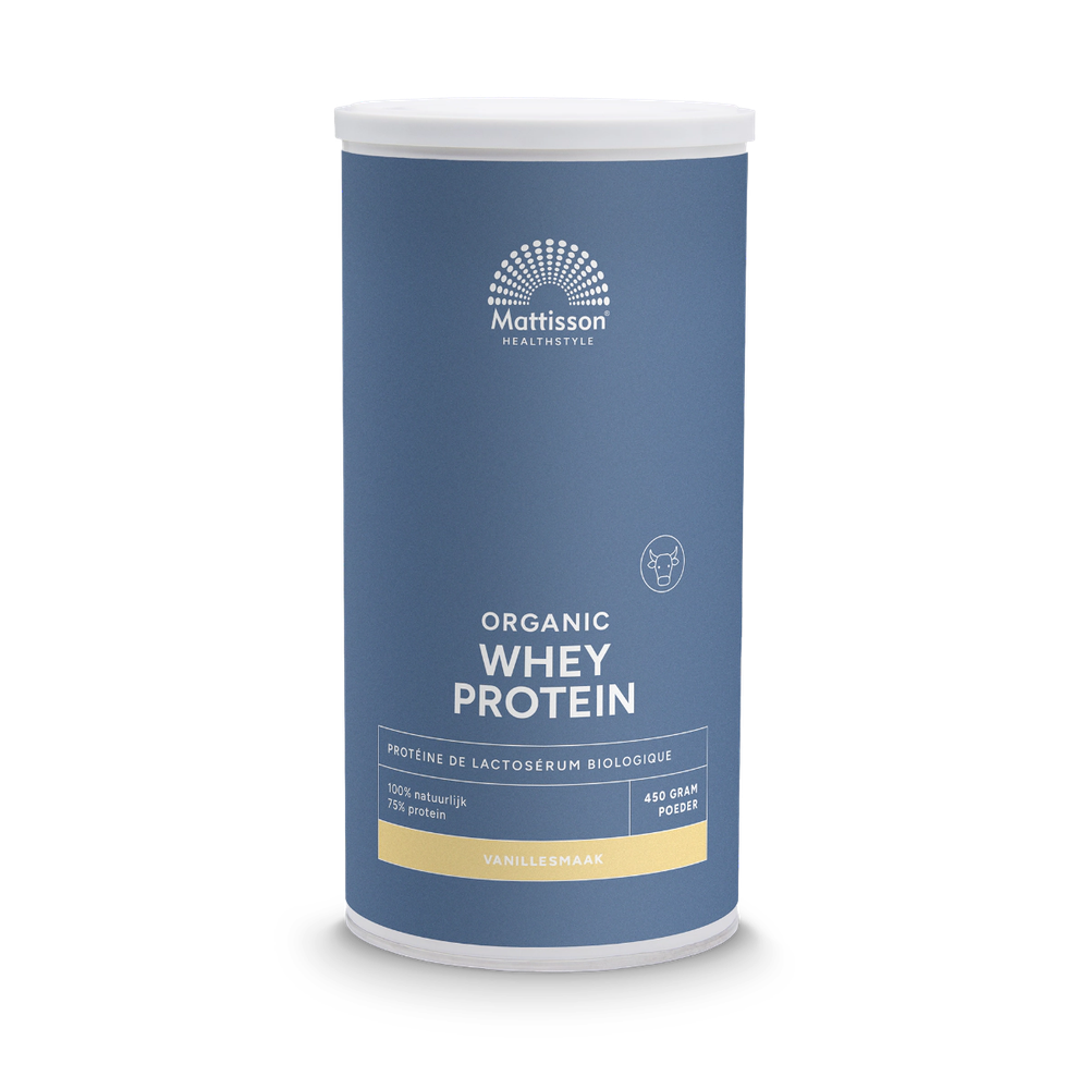 Mattisson Wei whey proteine vanille 80% 450 gram