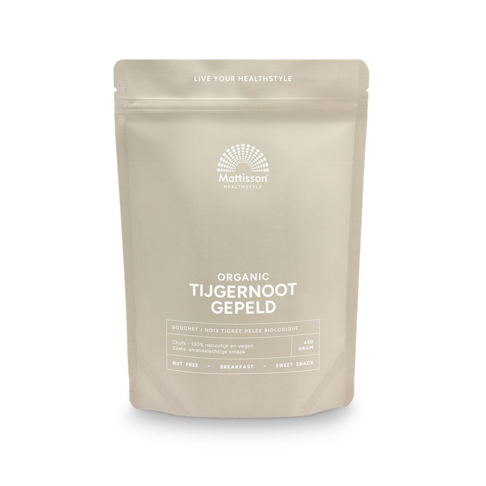 Mattisson Biologische Tijgernoot Gepeld 450 gram