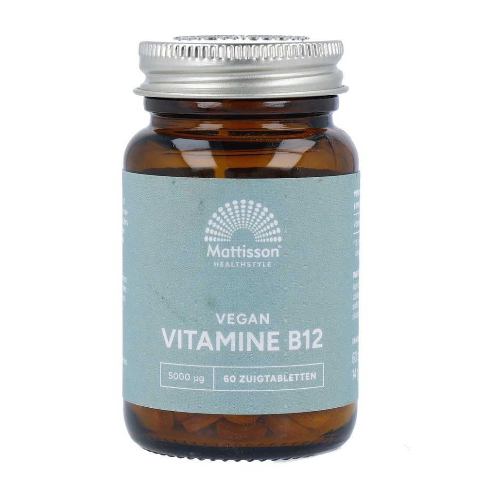 Mattisson Vitamine B12 5000 mcg 60 tabletten
