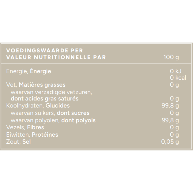 Mattisson Erythritol 400 gram