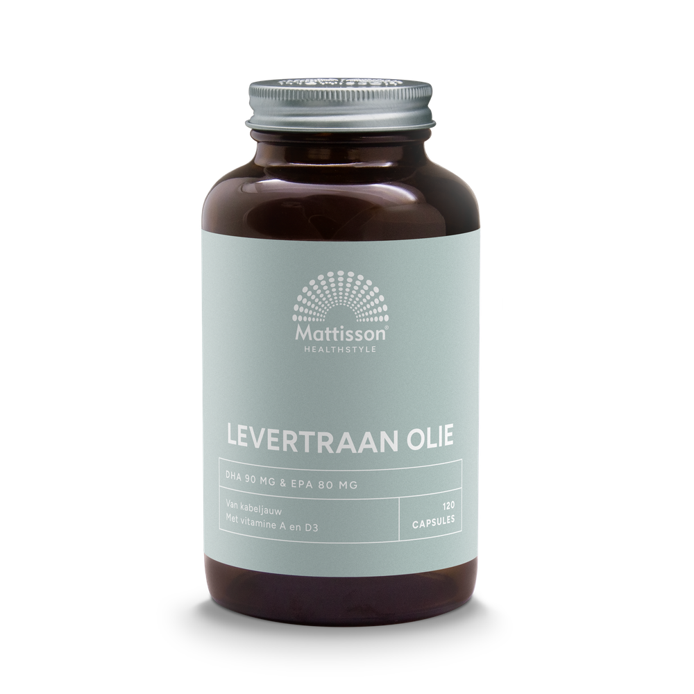 Mattisson Levertraan Olie 1000 mg 120 capsules