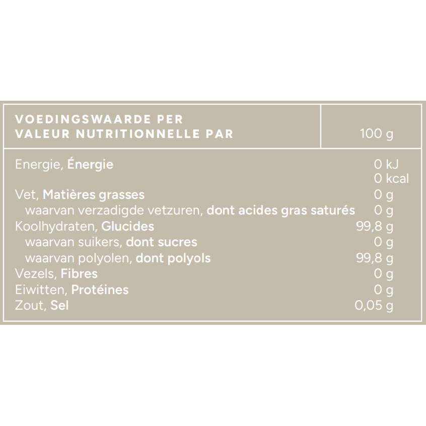 Mattisson Biologische Erythritol 400 gram