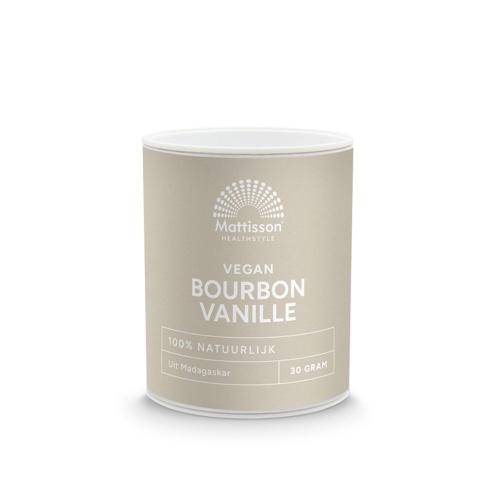 Mattisson Bourbon Vanille poeder 30 gram